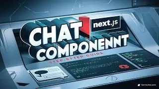 Building the Chat UI Component using Next.js | Step-by-Step Guide