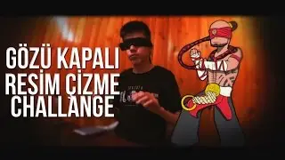 Gözü Kapalı Resim Çizme Challange