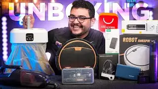 MELHORES produtos do ALIEXPRESS Choice UNBOXING de 8 produtos e mais 2 ganhadores