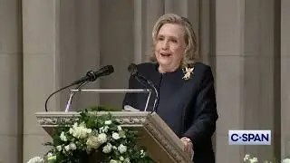 Hillary Clinton delivers tribute to Madeleine Albright