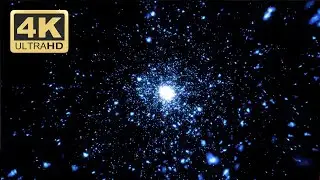 Expanding Particles Motion Graphics Loop 4K - Free HD Stock Footage - No Copyright