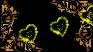 heart effect black screen |  color light effect video free(Wd Wedding Effects)