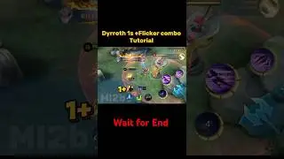 Dyrroth Fast skill combo Tutorial 