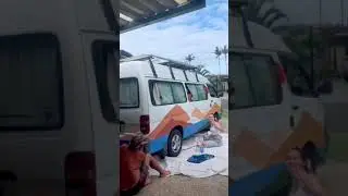 We Painted Dad's Van tiktok maus  haus