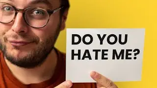 One of my FAVORITE emails: do you hate me?