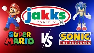 Which is Better?!? Mario V.S Sonic: Jakks Pacific Edition