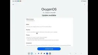 OnePlus pad 2 New update (24 Jan 2025)
