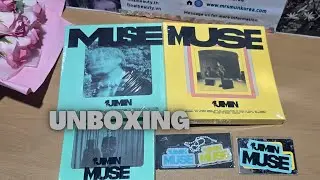 BTS Jimin Muse Album Unboxing #방탄소년단 #BTSjimin #mrsmunkorea #unboxing
