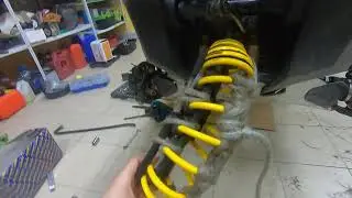 🔧Замена амортизатора brp xmr 650 g2. Сломался аморт - инструкция по замене.