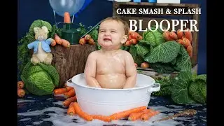 Baby has poop during photoshoot - Funny CakeSmash - SPLASH