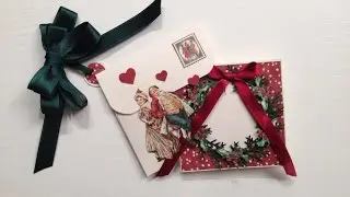 How to Make a Small Package Card and Envelope