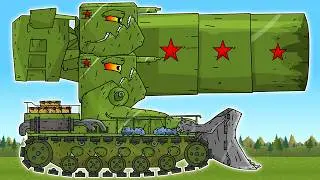 Secret Mega Monster USSR - All Series Cartoons about tanks