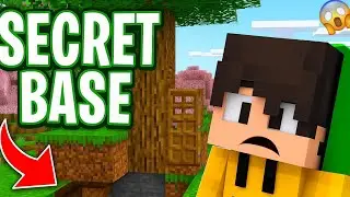 I Made a Secret Base Inside a Tree House in Minecraft Survival Series 🔥🌳