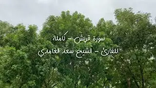 سورة قريش - کاملة للقارئ - الشيخ سعد الغامدي