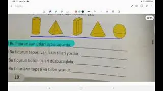 İŞ DƏFTƏRİ. Riyaziyyat. 3-cü sinif. 2-ci hissə. Səh: 10, 11