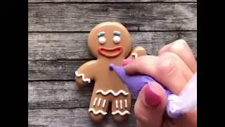 Имбирный пряничный человечек от Гуру Кукис @gurucookies