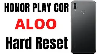 👉Honor play cor-// hard reset // Unlock pattern 💯✅