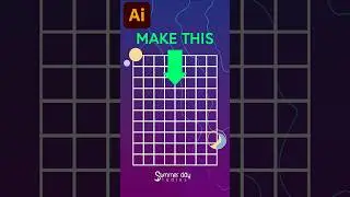 How to made a Grid 🏁 Adobe illustrator tutorial
