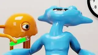 SMILEY MILEY Becomes a MONSTER!? ( Banban Chapter 4 Animation) DOM Studio