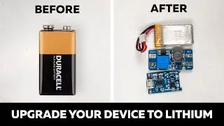 Multimeter upgrade or how to transfer any device to lithium batteries🔋⚡️(Quick and Easy, #20)