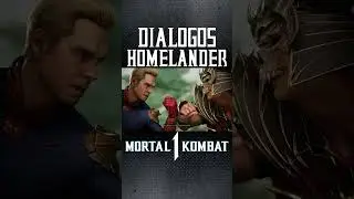 HOMELANDER | Diálogos #10 | Español Latino #shorts #mortalkombat #gaming #homelander #mk1