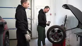 Обучение шиномонтажу. Часть 4. Балансировка колеса. 