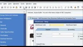 How to setup Warehouses in SAP Business One.mp4