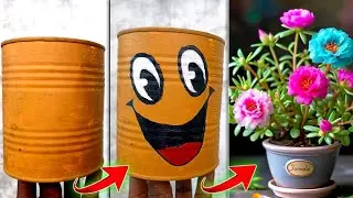 waste material craft ideas bottle plant | how to make pots for plants at home