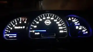 Пересвет приборной панели Опель Вектра Б