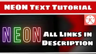 Neon Text Kaise Banaye||How To Make Neon Text||Neon Text Intro 🔥||