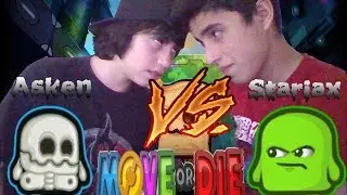 | 2 tontos en duelo| Stariax Vs Asken | Move or die|