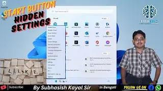 Start Button Hidden Settings | windows 11 features