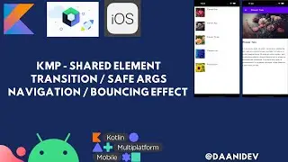 Implement Shared Element Transition With Safe Args Navigation in Kotlin Multiplatform App