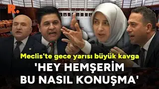 Meclis'te gece yarısı büyük kavga... AK Parti sıralarından çıt çıkmadı