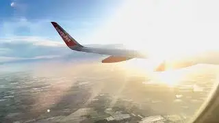 EasyJet A320WL AGP-MXP Arrival