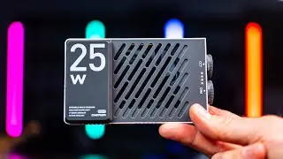 ZHIYUN CINEPEER CM25 REVIEW! BEST 25W LED POWER FOR 69 USD? 