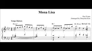 [Jazz Ballad] Mona Lisa (sheet music)