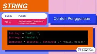 Operator Pada Pemrograman PHP