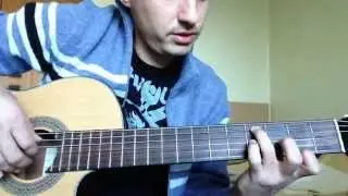Разбор на гитаре - песня 