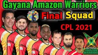 Cpl 2021 | Guyana amazon warrior squad 2021 | Guyana amazon warrior squad 2021 | Cricket Glamour