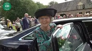 Prinses Beatrix bezoekt Gardenista ter gelegenheid van 150 jaar Groei & Bloei