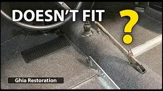 VW Karmann Ghia - Carpet replacement