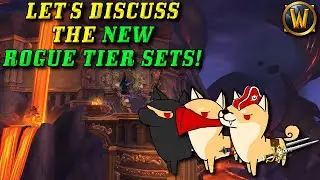 First Impressions of Datamined Rogue Tier Sets (Dragonflight Season 1 Rogue Tier Sets)