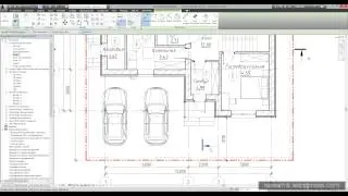 Автоматические размеры в Revit (Auto dimension in Revit)