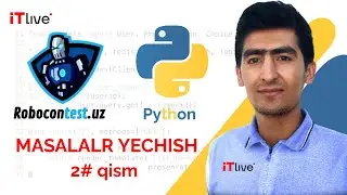 Python DASTURLASH TILIDA #5 : Robocontes Masalalari ENG KATTA SON