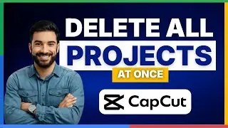 How to delete all projects at once on CapCut [full guide]