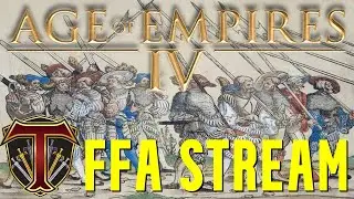 Friday FFA MADNESS | Age of Empires 4 Stream & CHILL