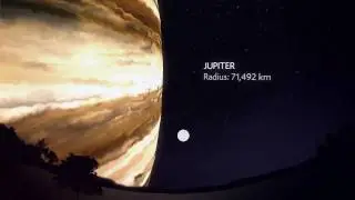 Amazing video: Planets viewed from Earth as if they were at the distance of our moon