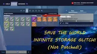 Unlimited Storage Glitch In Fortnite STW (Not Patched! V.5.0)