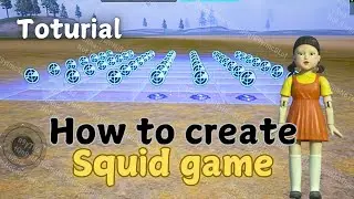 How to create squid game  | squid game tutorial |  PUBG mobile